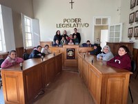Visita especial: Alunos da Escola Municipal José Análio Sobrinho conhecem de perto a Câmara Municipal