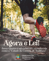 Agora é Lei! Passa-Quatro é oficialmente reconhecida como a “Cidade da Corrida de Aventura”