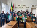 Câmara Municipal recebe visita dos alunos do 4º ano da Escola Municipal Joaquim Alfredo da Motta