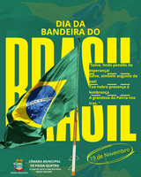 Dia da Bandeira do Brasil é celebrado neste 19 de novembro