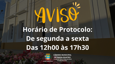 Horário de Protocolo