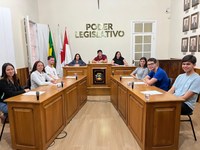 Parlamento Jovem realiza sua 1ª Reunião Ordinária e elege mesa diretora da 3ª Legislatura