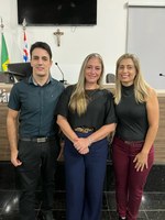 Presidente e Vice-Presidente da Câmara Municipal de Passa-Quatro realiza encontro com vereadora de Cruzeiro/SP para troca de experiências e soluções de demandas