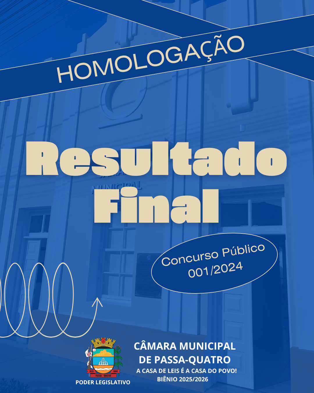 Resultado Final do Concurso Público da Câmara Municipal de Passa-Quatro é divulgado