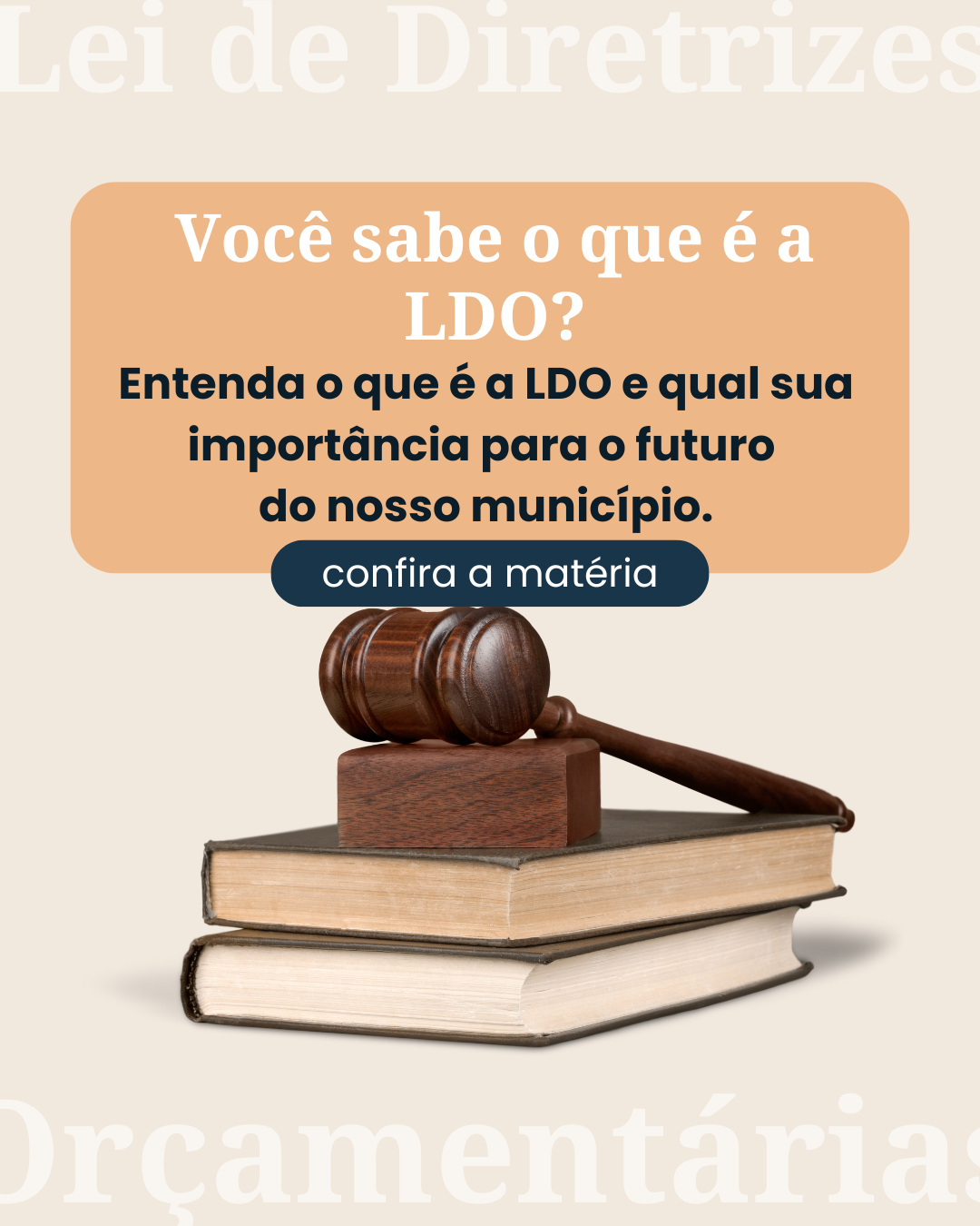 Você sabe o que é a LDO?